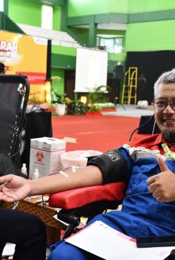 Ratusan Perwira Pertamina Patra Niaga Kilang Balongan Donorkan Darah, Wujudkan  Masyarakat Yang Sehat dan Tangguh