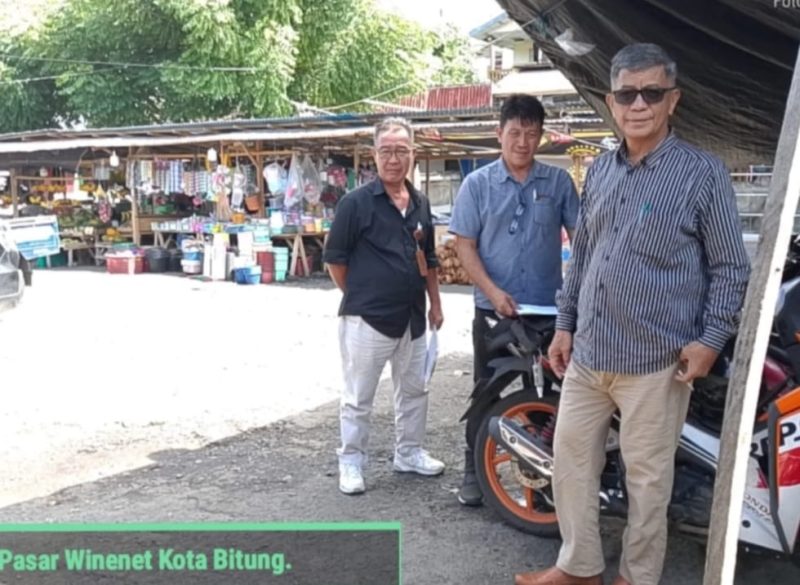 Tim pendataan aset Perumda Pasar Kota Bitung