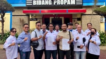 A-PPI Sumut serta elemen masyarakat desak Kapolri tolak banding Dedi Kurniawan ( DK ) , sanksi tegas harus di jalankan .