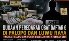 Dugaan peredaran obat daftar G di Palopo dan Luwu Raya, Polres Palopo dan Polda Sulsel di minta lakukan pemeriksaan terhadap SHT 