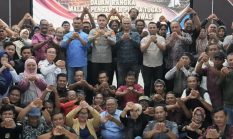 Momentum Perkuat Persaudaraan,  Polres Indramayu Gelar Malam Penghantar Purna Bersama Insan Pers